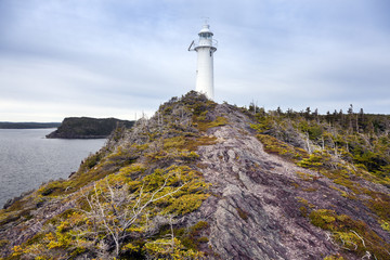 Fototapeta na wymiar King Cove Head Lighthouse