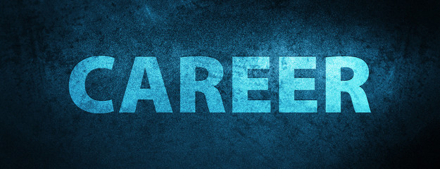 Career special blue banner background