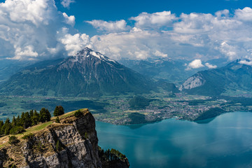 Obraz premium Alps panorama from Niederhorn