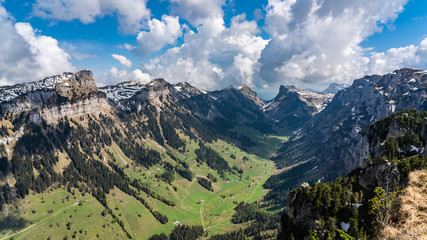 Alps panorama from Niederhorn