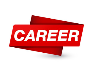 Career premium red tag sign