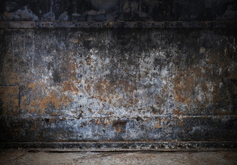 Fototapeta premium Rust on old metal texture background