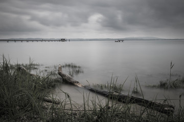 See mit Steg und Ast