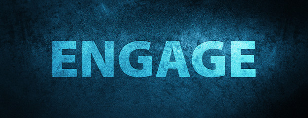 Engage special blue banner background