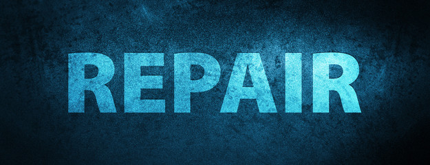 Repair special blue banner background
