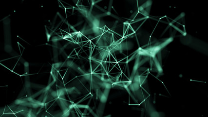 Abstract digital background. Science background.Concept of Network. Geometrical background