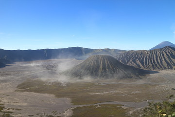 Bromo volcano in Indonesia