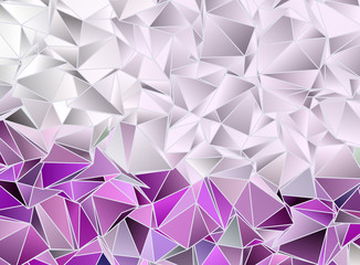 Fototapeta premium Abstract Low-Poly triangular modern background