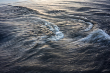 blue water ripple wave in ocean