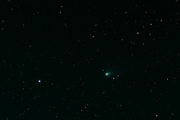 The Comet 21P/Giacobini–Zinner photographed on August 4, 2018, with a small refractor telescope from Emmingen-Liptingen in Germany.