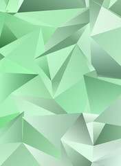 Abstract Low-Poly triangular modern background