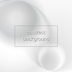 White abstract background