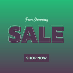 Big Sale Discount Banner