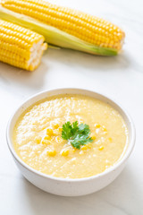 corn soup bowl