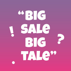 Big Sale Discount Banner