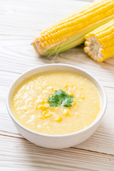 corn soup bowl