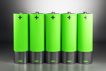 Creative green battery