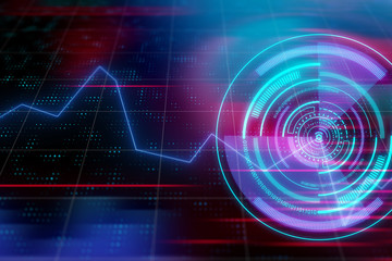 Future and media concept