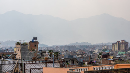 View over Kathmandu