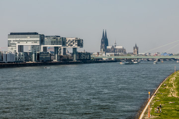 Naklejka premium Köln-Panorama