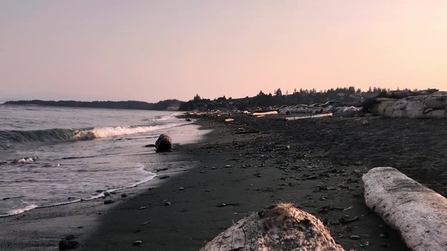 Esquimalt Lagoon beach slow