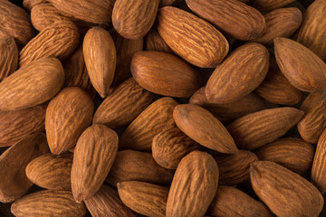 Close-up of almond nuts