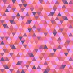 Fototapeta premium Seamless triangle pattern. Pretty colors. Abstract geometric wallpaper of the surface. Cute background. Print for polygraphy, posters, t-shirts and textiles. Beautiful texture. Doodle for design