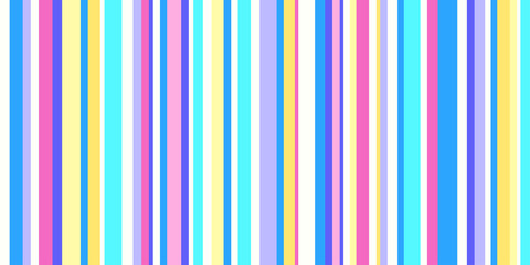 Stripe pattern. Multicolored background. Seamless abstract texture with many lines. Geometric colorful wallpaper with stripes. Print for flyers, shirts and textiles. Pretty texture. Doodle for design
