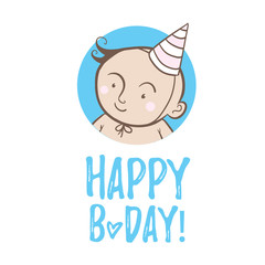 Little kid, toddler. hand drawn style doodle design illustrations.