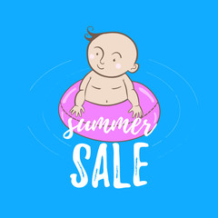 Little kid, toddler. hand drawn style doodle design illustrations.