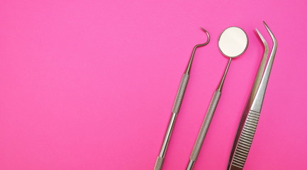 Dental instruments or tools for professionals