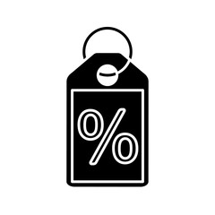 Percent label glyph icon