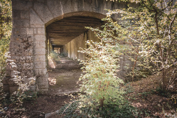 Fototapeta premium Archs in ruins outdoor