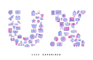 Icons combination to UX / UI