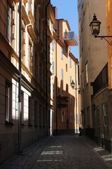Fototapeta premium Vicolo in Gamla Stan