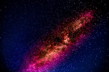 Milchstraße gesätigt