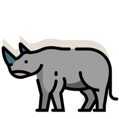 Rhino LineColor illustration