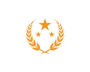 wheat Logo Template