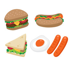 food vector collection design