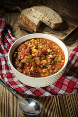 Mexican chili con carne.