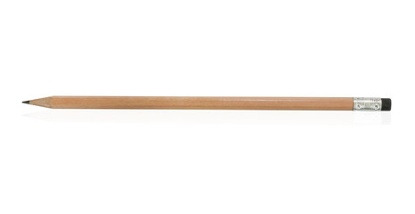 pencil isolated on white background.clipping path