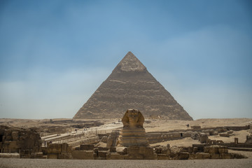 Pirámide y Esfinge - Giza Egipto