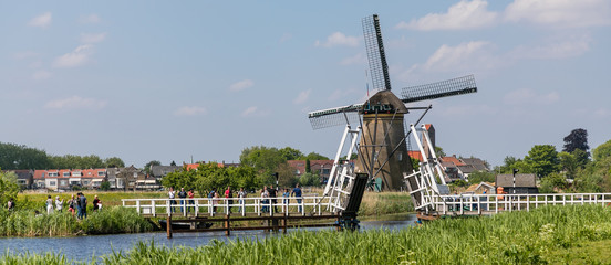 Windmills at Kinderdijk, The Netherlands