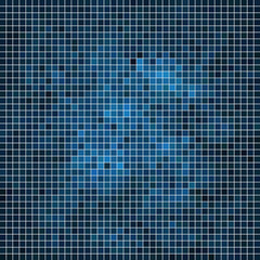 abstract vector square pixel mosaic background