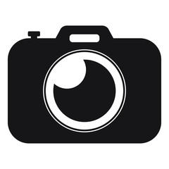Photo camera icon vector