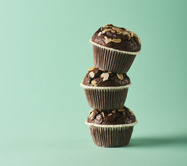 image of Delicious chocolate muffins
