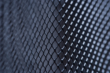 metal grid background, background monochrome. background metal. place for text