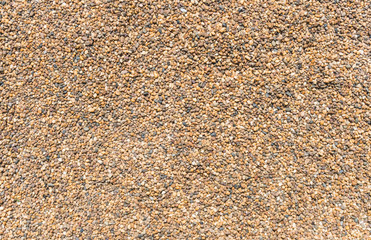 Close up small pebble texture for use as abstract background