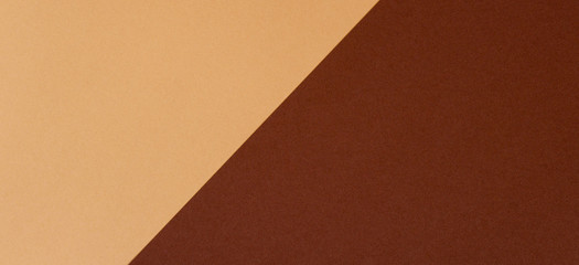 Color papers geometry composition background with beige and brown tones