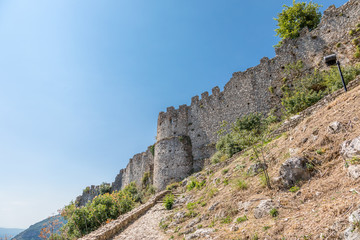 Fototapeta na wymiar Château à Mystra